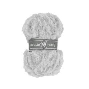Durable Furry brei- en haakgaren 2228 Silver Grey