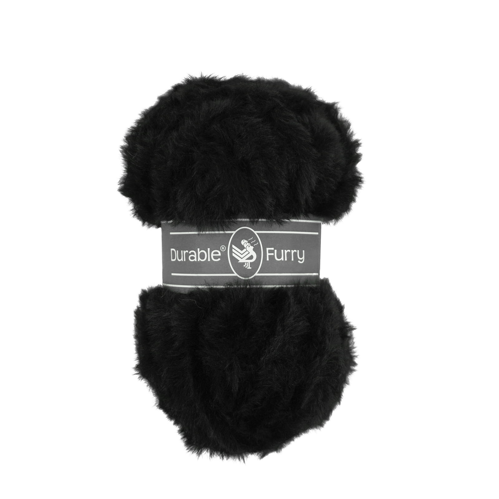 Durable Furry brei- en haakgaren 325 Black