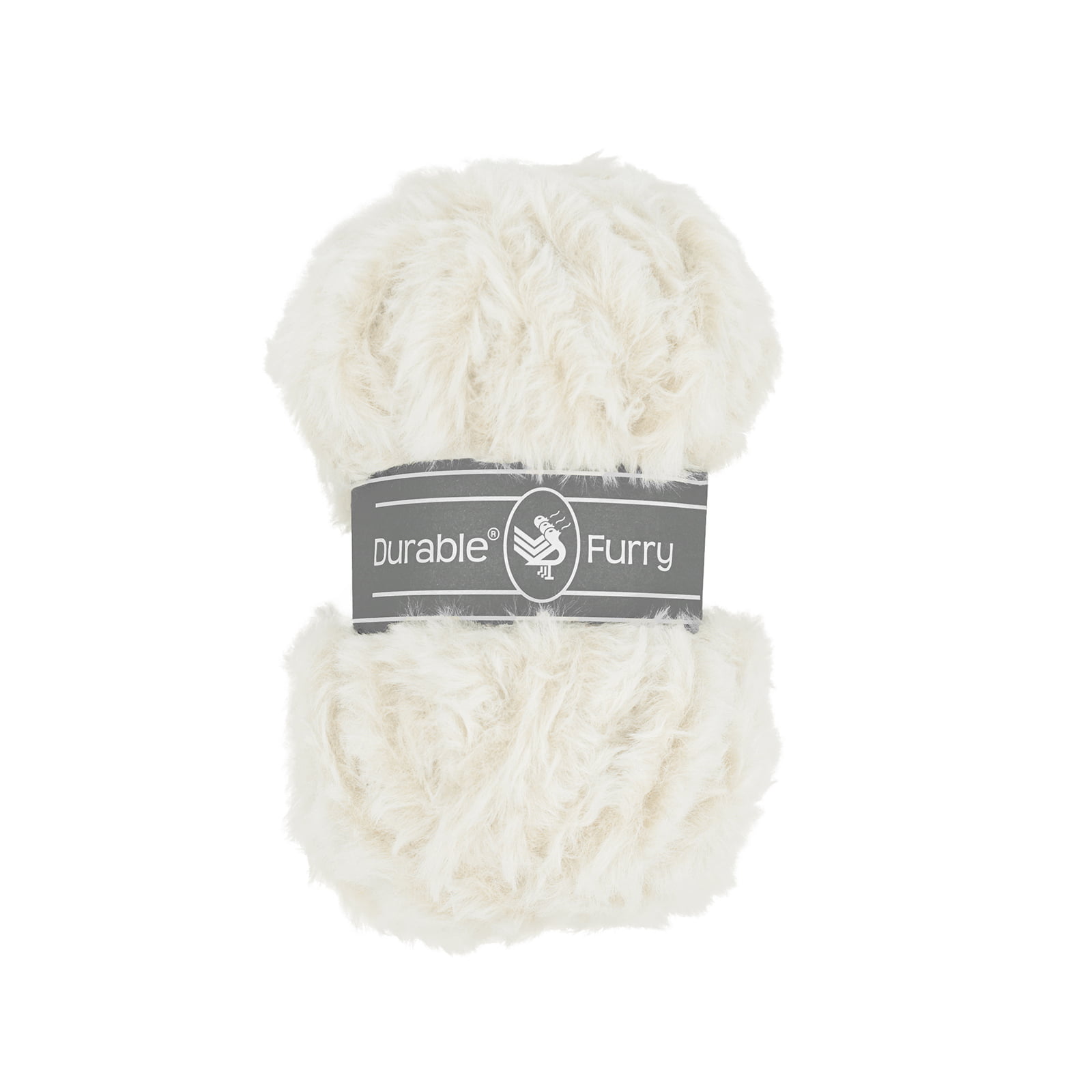 Durable Furry brei- en haakgaren 326 Ivory
