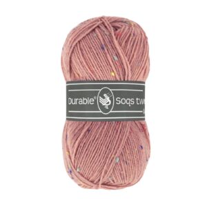 Durable Soqs tweed 50 gram 225 Vintage Pink