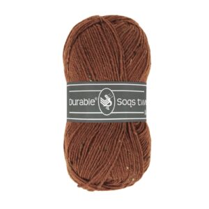 Durable Soqs tweed 50 gram 417 Bombay Brown