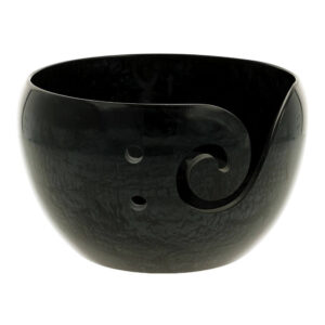 Scheepjes Yarn bowl parelmoer effect 13x8cm zwart