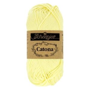 Scheepjes Catona 100 Lemon Chiffon