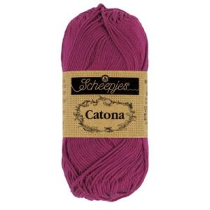 Scheepjes Catona 128 Tyrian Purple