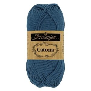 Scheepjes Catona 164 Light Navy