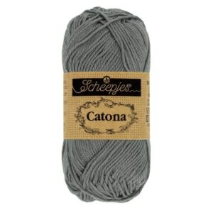 Scheepjes Catona 242 Metal Grey