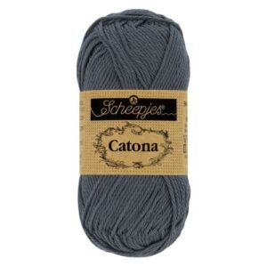 Scheepjes Catona 393 Charcoal