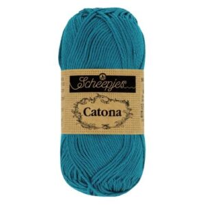 Scheepjes Catona 400 Petrol Blue