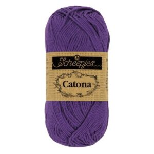 Scheepjes Catona 521 Deep Violet