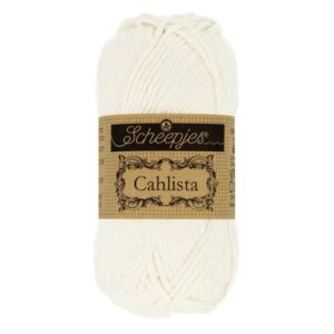 Scheepjes Cahlista 105 Bridal White