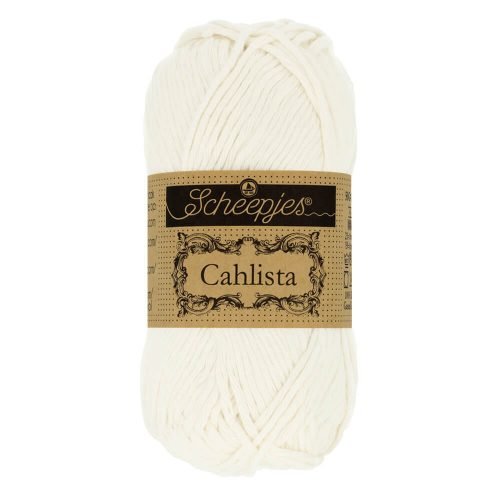 Scheepjes Cahlista 105 Bridal White