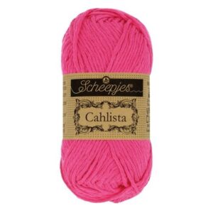 Scheepjes Cahlista 114 Shocking Pink