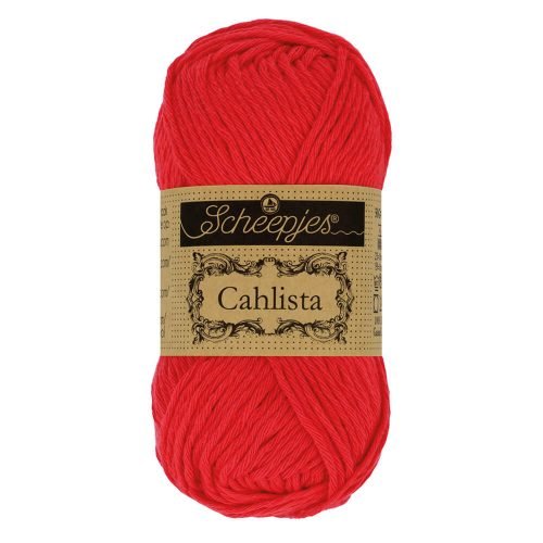 Scheepjes Cahlista 115 Hot Red