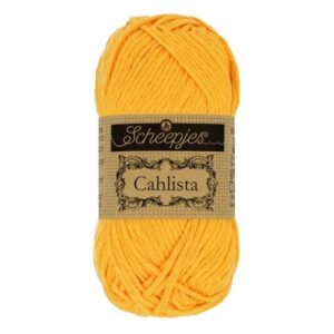 Scheepjes Cahlista 208 Yellow Gold