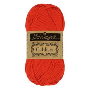 Scheepjes Cahlista 390 Poppy Rose