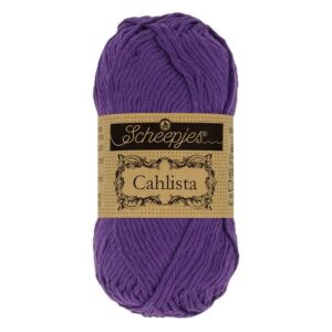 Scheepjes Cahlista 521 Deep Violet