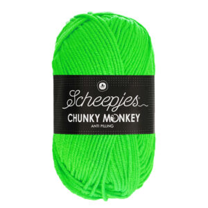 Scheepjes Chunky Monkey 1259 Neon Green