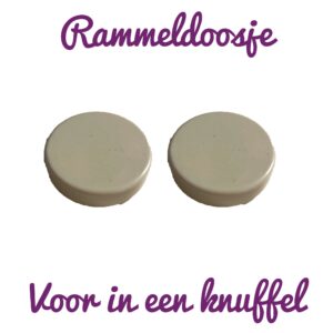 Rammeldoosje voor in knuffel 2 stuks