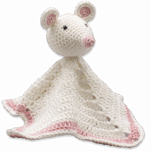 DIY Haakpakket - Knuffeldoekje Muis