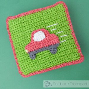 Hardicraft DIY Haakpakket Zacht Boek Voertuigen