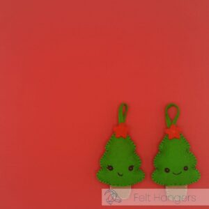 Hardicraft DIY Viltpakket - Kerstboompjes Hangers