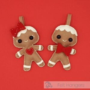 Hardicraft DIY Viltpakket - Peperkoek Hangers