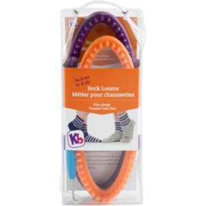 KB4488 Knitting board Sock Loom 8"X3.5" 2/Pkg