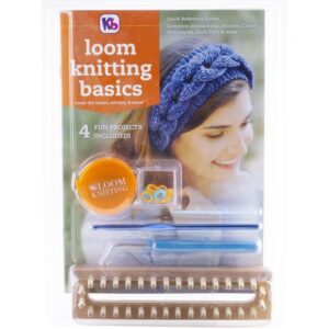 KB4518-M Authentic Knitting Board Loom Knitting Basics Kit