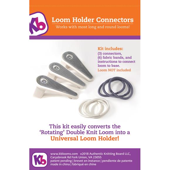 KB8350 Authentic Knitting Board Loom Holder Connectors - Afbeelding 4