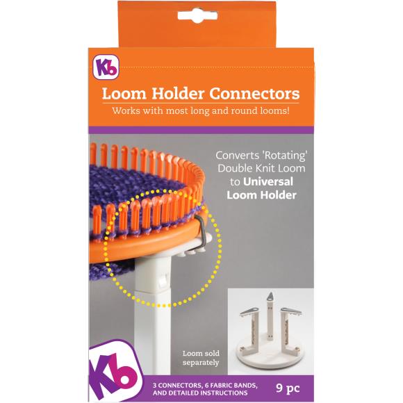 KB8350 Authentic Knitting Board Loom Holder Connectors
