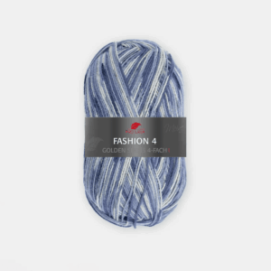 Pro Lana Fashion 4 Sokkenwol Golden Socks 684 blauw