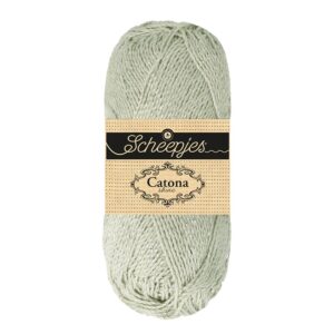 Scheepjes Catona Shine 50g - 172-S Light Silver - Silver