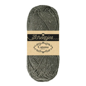 Scheepjes Catona Shine 50g - 242-S Metal Grey - Silver