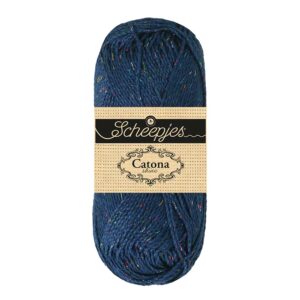 Scheepjes Catona Shine 50g - 527-R Midnight - Rainbow