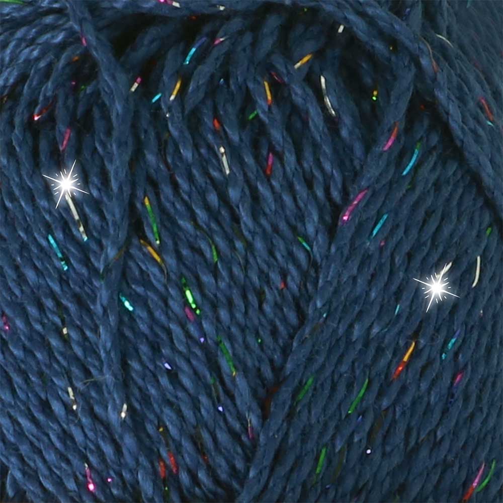 Scheepjes Catona Shine 50g - 527-R Midnight - Rainbow - Afbeelding 2
