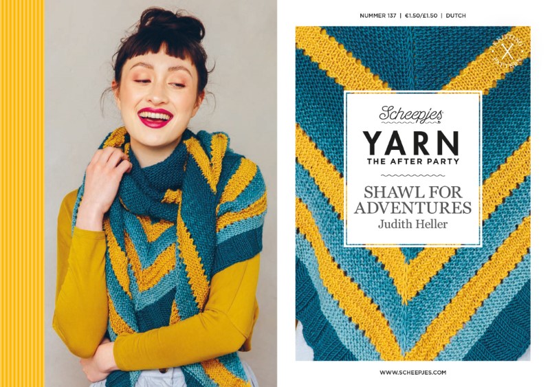 Breipatroon - YARN The After Party nr.137 Shawl for Adventures