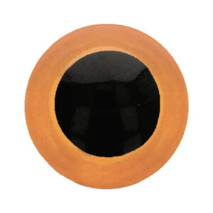 Veiligheidsoogjes 10mm oranje (5 paar)