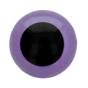 Veiligheidsoogjes 12mm paars (5 paar)