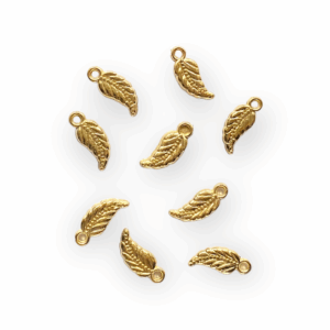 Bedeltje veertje 8x19mm - prijs per stuk