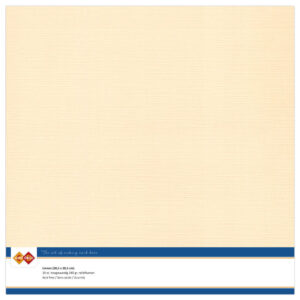 LKK-SC07 Linen Cardstock 30,5x30,5 cm Chamois 10pcs