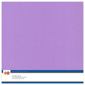LKK-SC17 Linen Cardstock 30,5x30,5 cm Lilac 10pcs