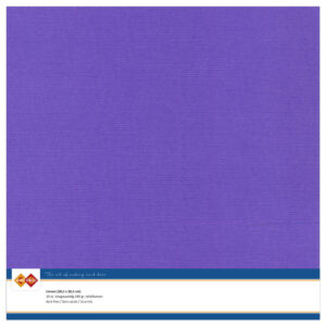 LKK-SC18 Linen Cardstock 30,5x30,5 cm Violet 10pcs