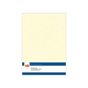 LKK-A402 Linen Cardstock A4 Cream 10pcs