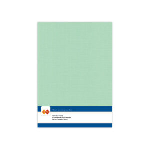 LKK-A420 Linen Cardstock A4 Middle Green 10pcs