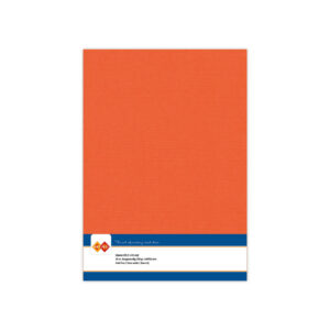 LKK-A411 Linen Cardstock A4 Orange 10pcs
