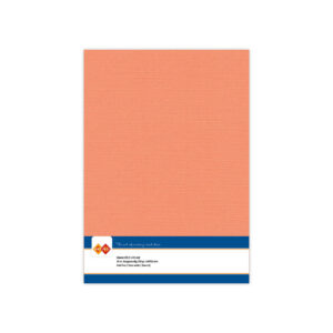 LKK-A410 Linen Cardstock A4 Soft Orange 10pcs
