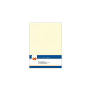 LKK-A502 Linen Cardstock A5 Cream 10pcs