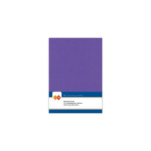 LKK-A518 Linen Cardstock A5 Violet 10pcs