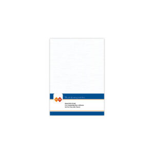 LKK-A501 Linen Cardstock A5 White 10pcs