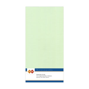 LKK-4K19 Linen Cardstock Square Light Green 10pcs